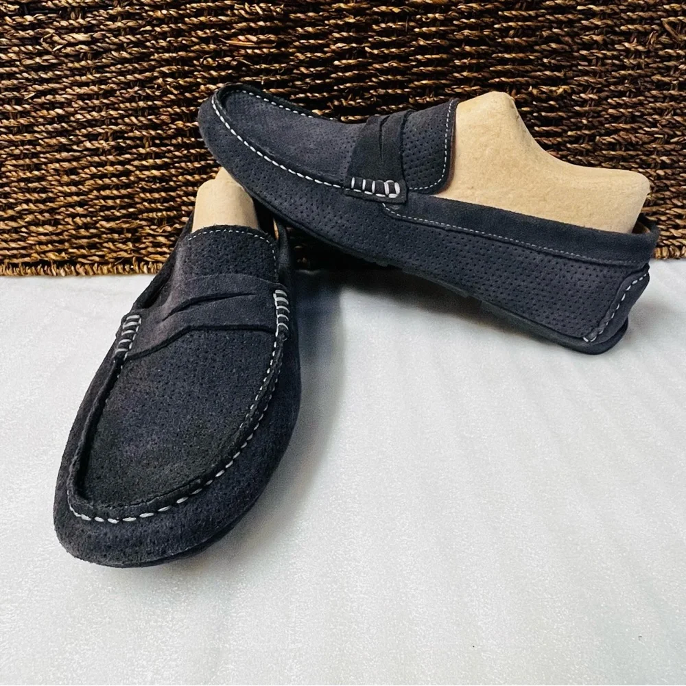 Flag Ltd. Nappa Glove Men’s Suede Loafers Size 8 Shoes
